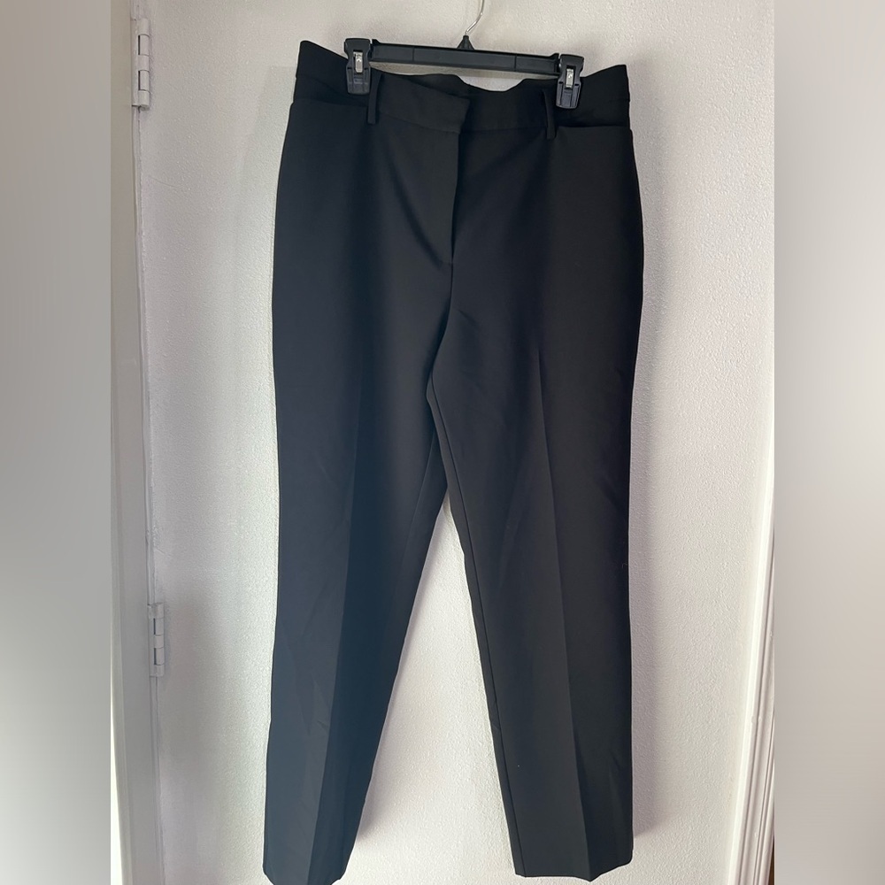 Halogen Norstrom black slacks pants business carrier Sz14